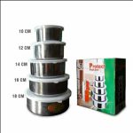 Protect Fresh Box 5 Pieces High Quality Stainless Steel Ware Set - Image 2