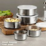 Protect Fresh Box 5 Pieces High Quality Stainless Steel Ware Set - Image 3