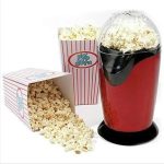 Electric Corn Popcorn Maker Household Automatic Mini Air Popcorn Making Machine DIY Corn Popper