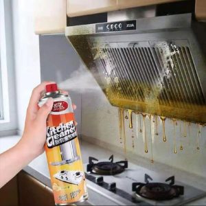 Kitchen Oil & Grease Cleaner Spray – Stove & Range Hood Cleaning Solution