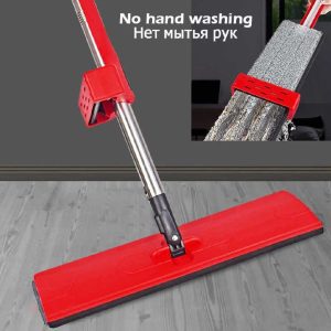 M6 Mop – 360° Self Cleaning Flat Squeeze Mop with Microfiber Pad