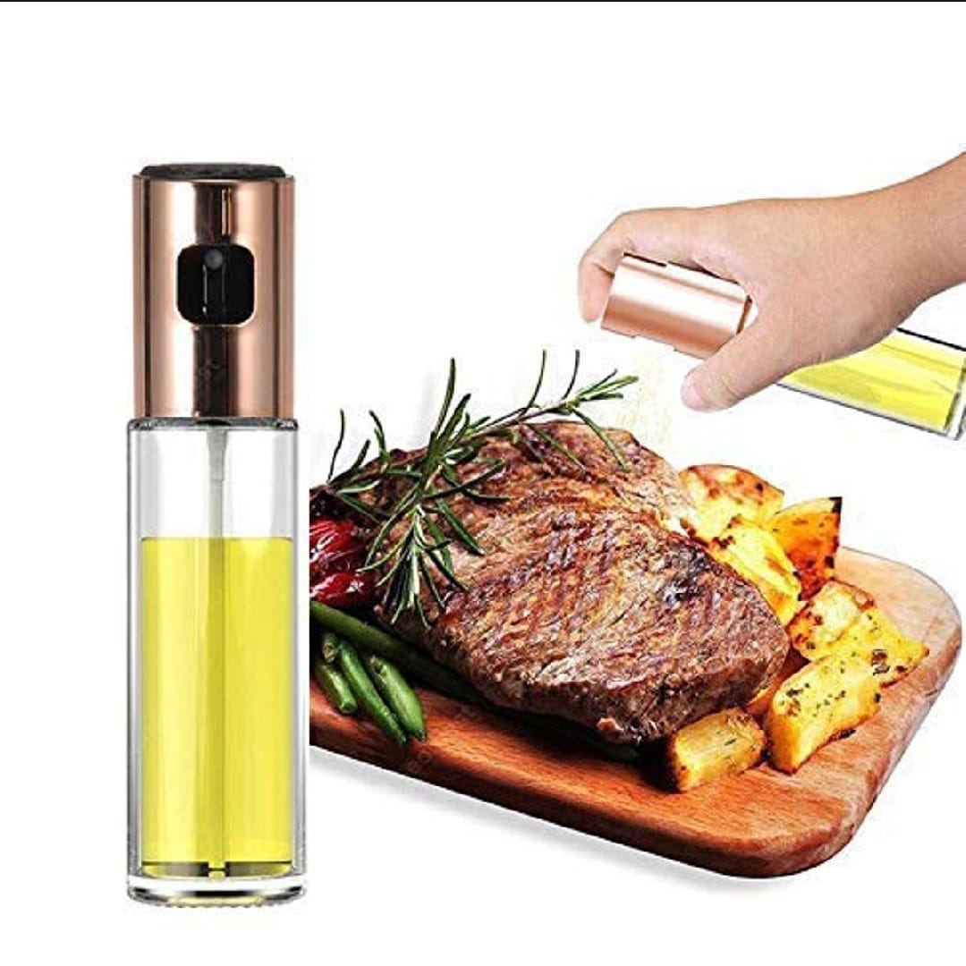 Kitchen Oil Sprayer – Stainless Steel Oil Mister Spray Bottle for Cooking - Image 3