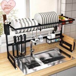Iron Sink Over Rack – Multi-Purpose Kitchen Organizer